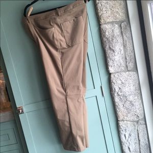 Lululemon Men’s khaki ABC Pants- 34 waist